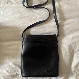 Nine West Women's Black Petite Purse Bucket Bag Slim Crossbody